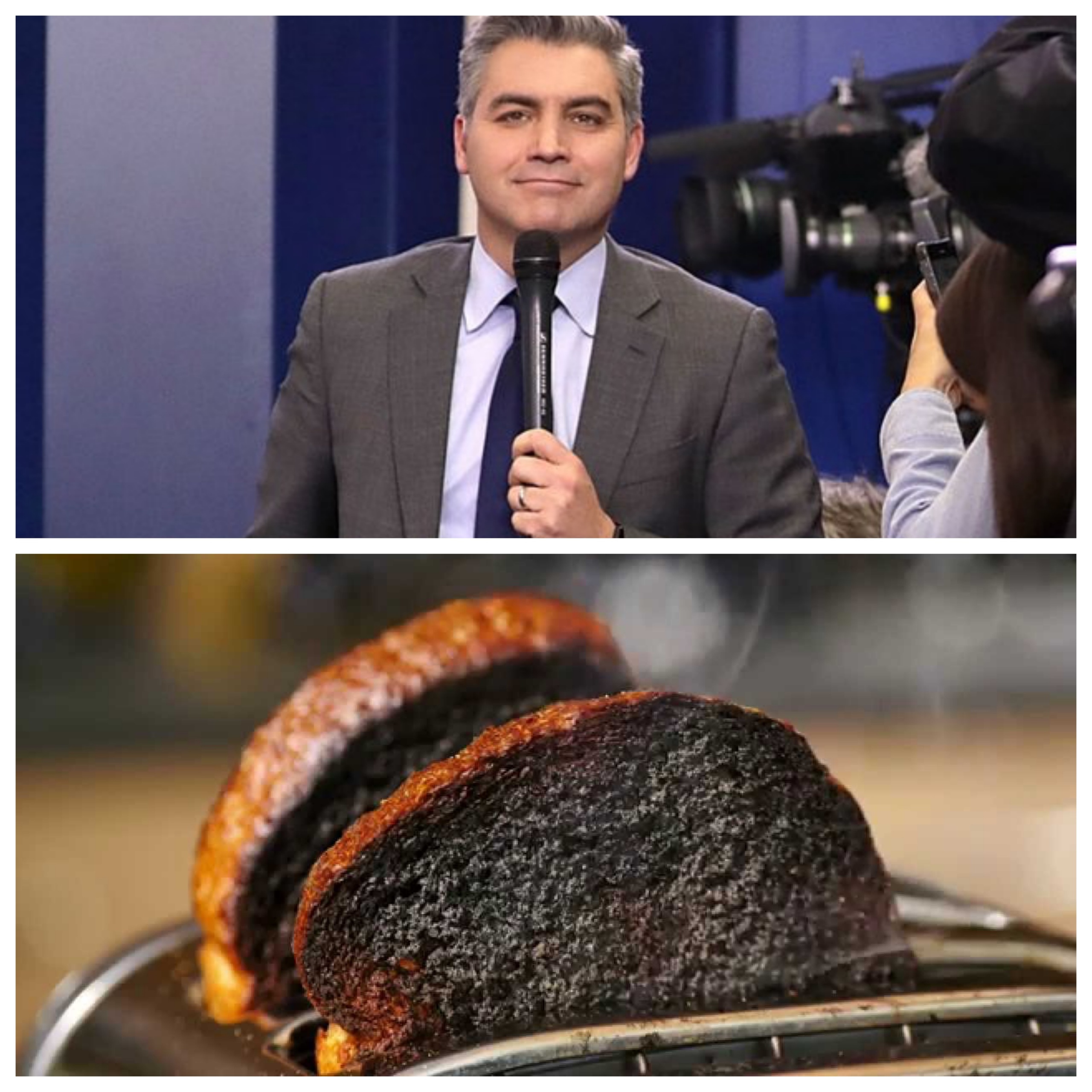 CNN’s Jim Acosta under Fire for Racist Remarks: “I Hate Black Toast.”